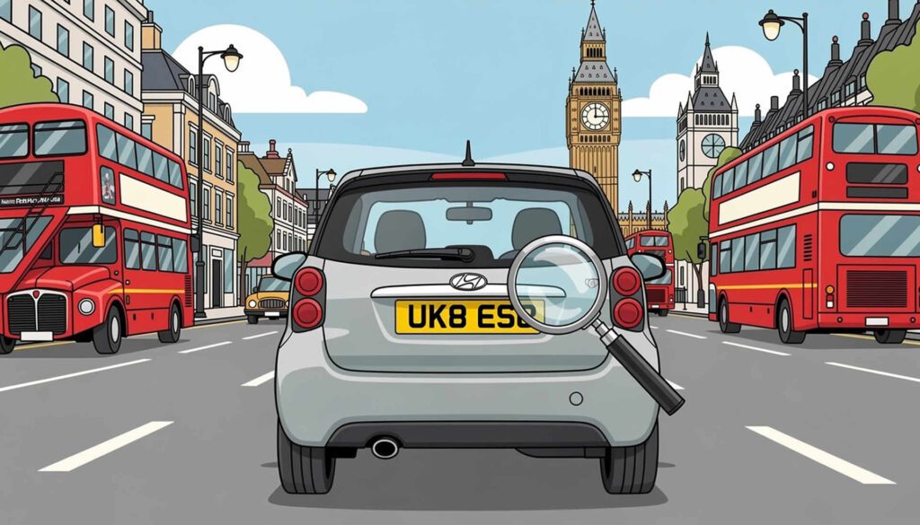 Car Registration Trace London