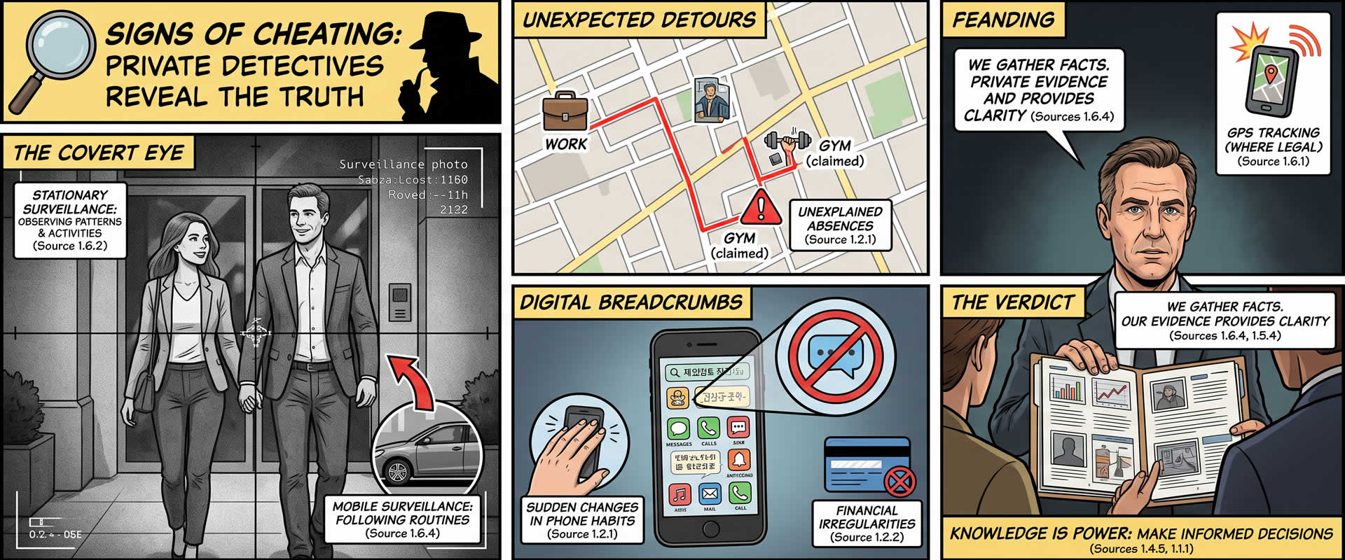Signs of Cheating Private Detectives Reveal the Truth